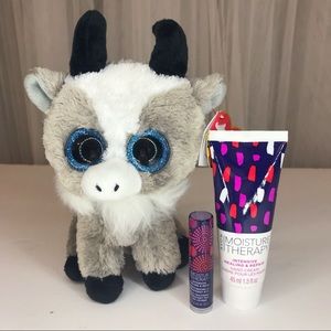Avon Purse size hand cream, lip balm &beanie boo